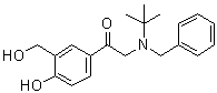 苄基沙丁胺酮分子结构 (CAS 64092-10-0)