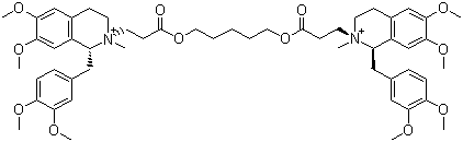 阿曲库铵分子结构 (CAS 64228-79-1)