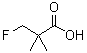 3-氟-2,2-二甲基丙酸分子结构 (CAS 64241-77-6)