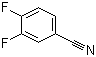 3,4-二氟苯腈分子结构 (CAS 64248-62-0)