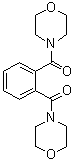4,4'-(1,2-亚苯基二羰基)二吗啉分子结构 (CAS 6425-65-6)