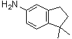 1,1-二甲基-5-茚满胺分子结构 (CAS 64278-19-9)
