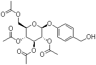结构式 CAS# 64291-41-4, 乙酰天麻素