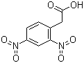 结构式 CAS# 643-43-6, 2,4-二硝基苯乙酸
