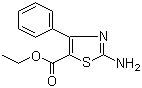2-氨基-4-苯基噻唑-5-甲酸乙酯分子结构 (CAS 64399-23-1)