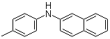 N-(对甲苯基)-2-萘胺分子结构 (CAS 644-16-6)