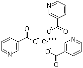 烟酸铬分子结构 (CAS 64452-96-6)