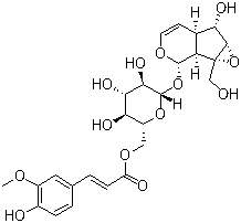 胡黄连苷 III分子结构 (CAS 64461-95-6)