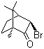 S-(-)-3-溴樟脑分子结构 (CAS 64474-54-0)