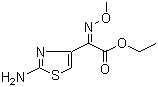氨噻肟酸乙酯分子结构 (CAS 64485-88-7)
