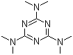 六甲蜜胺分子结构 (CAS 645-05-6)