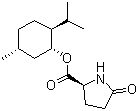 Menthyl PCA molecular structure (CAS 64519-44-4)