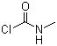 甲胺基甲酰氯分子结构 (CAS 6452-47-7)