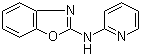 N-2-吡啶基苯并恶唑-2-胺分子结构 (CAS 6458-60-2)