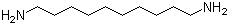 structure of CAS# 646-25-3, 1,10-Diaminodecane