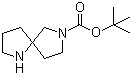 2,6-二氮杂螺[4.4]壬烷-2-羧酸叔丁酯分子结构 (CAS 646055-63-2)