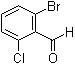 结构式 CAS# 64622-16-8, 2-溴-6-氯苯甲醛