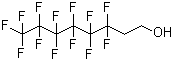 3,3,4,4,5,5,6,6,7,7,8,8,8-十三氟-1-辛醇分子结构 (CAS 647-42-7)