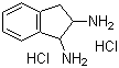 2,3-二氢-1H-茚-1,2-二胺盐酸盐分子结构 (CAS 64749-63-9)