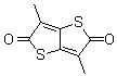 3,6-二甲基噻吩并[3,2-b]噻吩-2,5-二酮自由基离子分子结构 (CAS 64942-17-2)