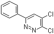 3,4-二氯-6-苯基哒嗪分子结构 (CAS 64942-62-7)