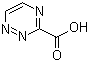 1,2,4-三嗪-3-甲酸分子结构 (CAS 6498-04-0)