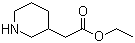 3-哌啶乙酸乙酯分子结构 (CAS 64995-88-6)