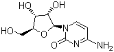 结构式 CAS# 65-46-3, 胞苷; 胞甙; 胞嘧啶核苷