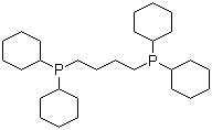 1,4-双(二环己基膦)丁烷分子结构 (CAS 65038-36-0)
