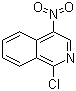 1-氯-4-硝基异喹啉分子结构 (CAS 65092-53-7)