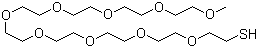 2,5,8,11,14,17,20,23,26-Nonaoxaoctacosane-28-thiol molecular structure (CAS 651042-84-1)