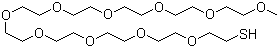 2,5,8,11,14,17,20,23,26,29-十氧杂三十一烷-31-硫醇分子结构 (CAS 651042-85-2)