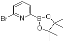 6-溴吡啶-2-硼酸频哪醇酯分子结构 (CAS 651358-83-7)