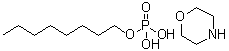 吗啉磷酸单辛基酯盐分子结构 (CAS 65151-85-1)