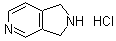 2,3-Dihydro-1H-pyrrolo[3,4-c]pyridine hydrochloride molecular structure (CAS 651558-58-6)