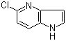 5-氯-1H-吡咯并[3,2-b]吡啶分子结构 (CAS 65156-94-7)