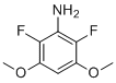 2,6-二氟-3,5-二甲氧基苯胺分子结构 (CAS 651734-54-2)