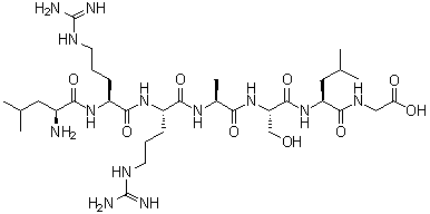 肯普肽分子结构 (CAS 65189-71-1)