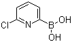 6-氯吡啶-2-硼酸分子结构 (CAS 652148-90-8)