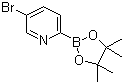 5-溴吡啶-2-硼酸频哪醇酯分子结构 (CAS 652148-98-6)