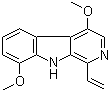 去氢苦木碱分子结构 (CAS 65236-62-6)