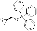 三苯甲基-(R)-缩水甘油醚分子结构 (CAS 65291-30-7)