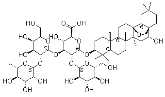 报春花皂苷 1分子结构 (CAS 65312-86-9)