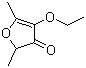 2,5-二甲基-4-乙氧基-3(2H)-呋喃酮分子结构 (CAS 65330-49-6)