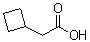 环丁烷乙酸分子结构 (CAS 6540-33-6)