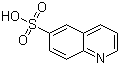喹啉-6-磺酸分子结构 (CAS 65433-95-6)