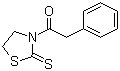 3-(2-苯乙酰基)噻唑烷-2-硫酮分子结构 (CAS 65439-58-9)