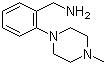 1-[2-(4-甲基-1-哌嗪)苯基]甲胺分子结构 (CAS 655256-68-1)