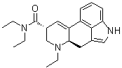 (8beta)-9,10-二去氢-N,N,6-三乙基-麦角灵-8-甲酰胺分子结构 (CAS 65527-62-0)