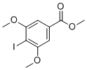 3,5-二甲氧基-4-碘苯甲酸甲基酯分子结构 (CAS 65566-16-7)